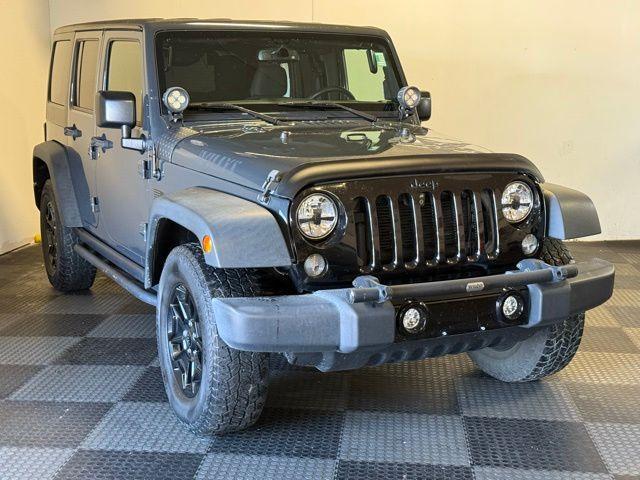 used 2017 Jeep Wrangler Unlimited car, priced at $21,888