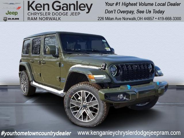new 2024 Jeep Wrangler 4xe car, priced at $61,294