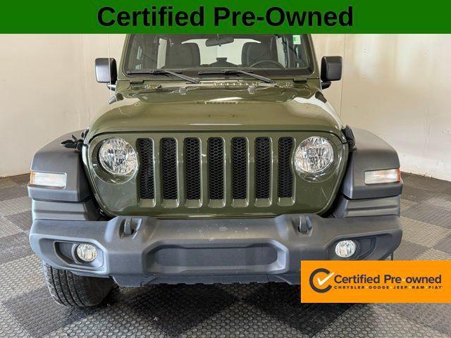 used 2022 Jeep Wrangler Unlimited car, priced at $27,475