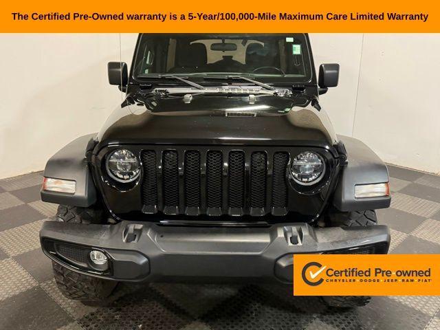 used 2021 Jeep Wrangler Unlimited car, priced at $30,575