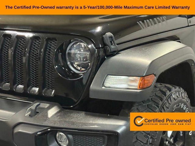 used 2021 Jeep Wrangler Unlimited car, priced at $30,575