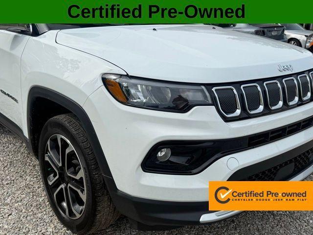 used 2022 Jeep Compass car, priced at $23,239