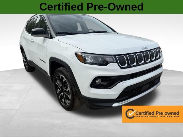 used 2022 Jeep Compass car, priced at $23,239