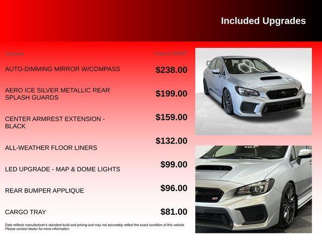 used 2019 Subaru WRX STI car, priced at $22,598