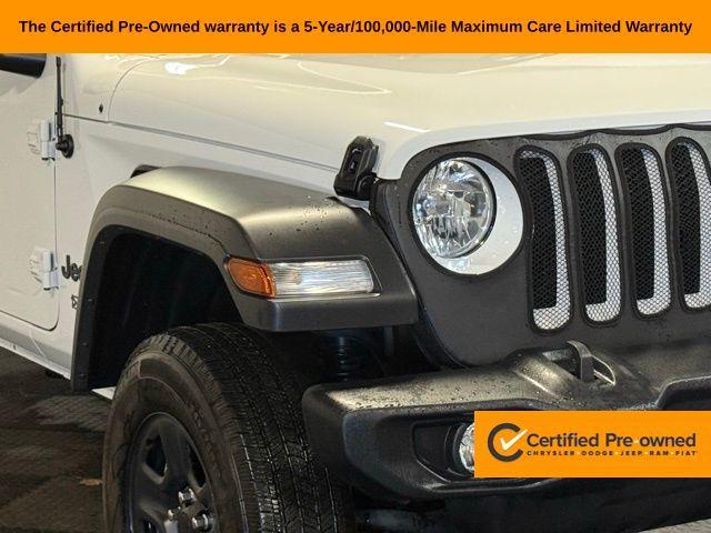 used 2022 Jeep Wrangler Unlimited car, priced at $30,985