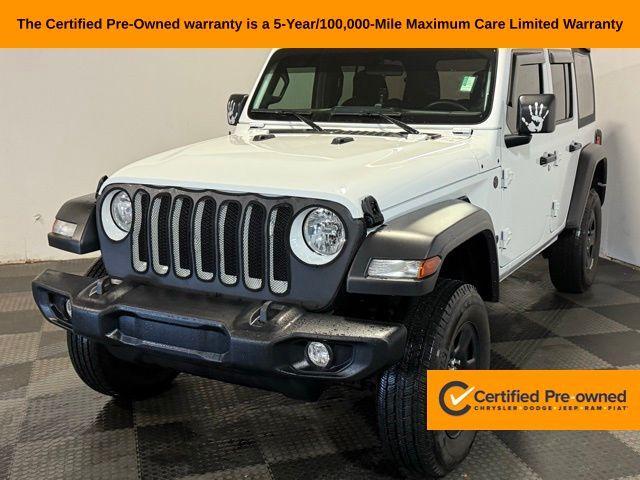 used 2022 Jeep Wrangler Unlimited car, priced at $30,985