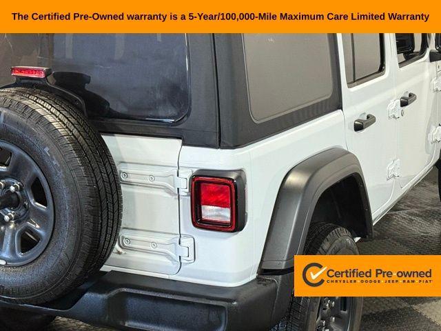 used 2022 Jeep Wrangler Unlimited car, priced at $30,985