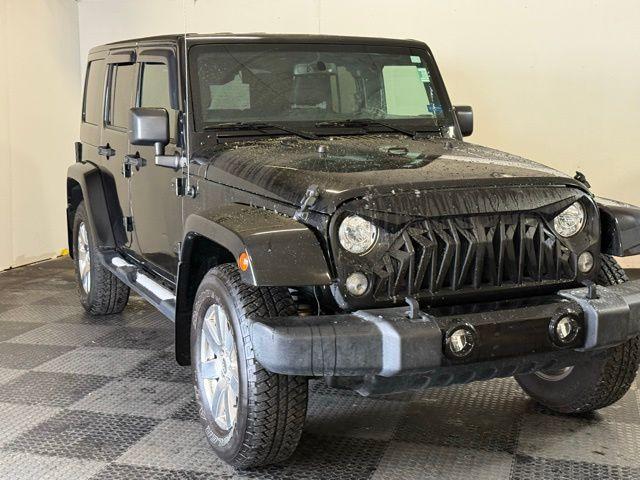 used 2017 Jeep Wrangler Unlimited car, priced at $20,215