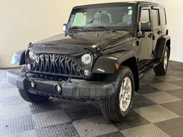 used 2017 Jeep Wrangler Unlimited car, priced at $20,215