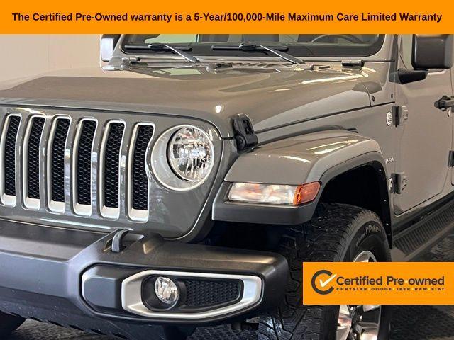 used 2021 Jeep Wrangler Unlimited car, priced at $32,889