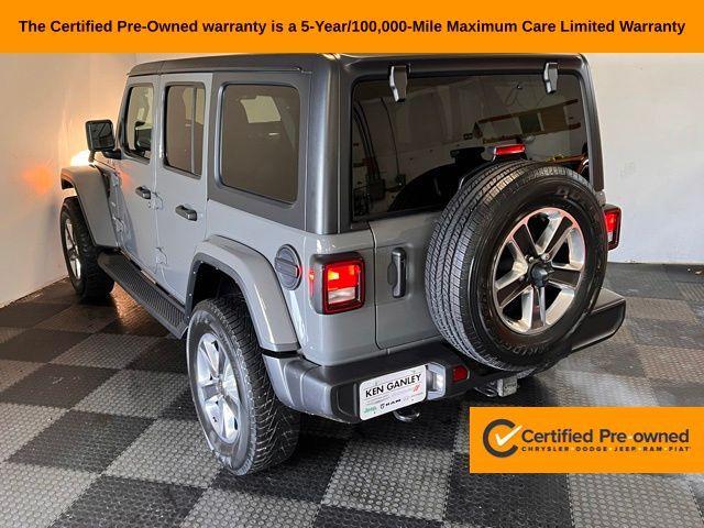 used 2021 Jeep Wrangler Unlimited car, priced at $32,889