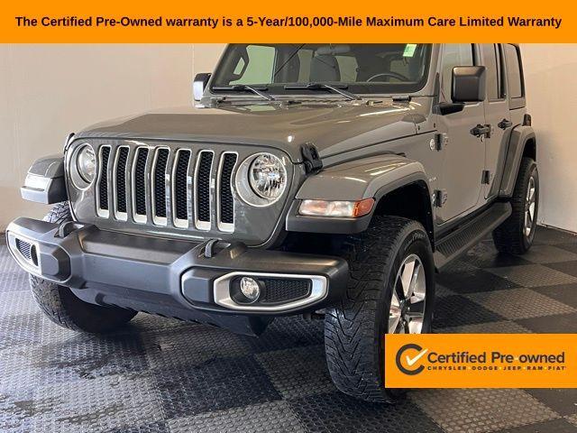 used 2021 Jeep Wrangler Unlimited car, priced at $32,889