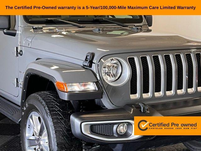 used 2021 Jeep Wrangler Unlimited car, priced at $32,889