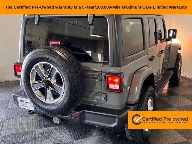 used 2021 Jeep Wrangler Unlimited car, priced at $32,889