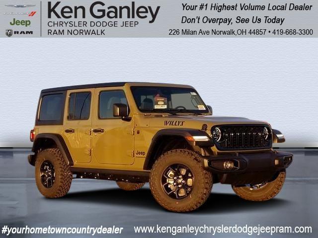 new 2025 Jeep Wrangler car, priced at $46,338