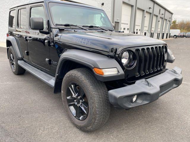 used 2021 Jeep Wrangler Unlimited car, priced at $30,998