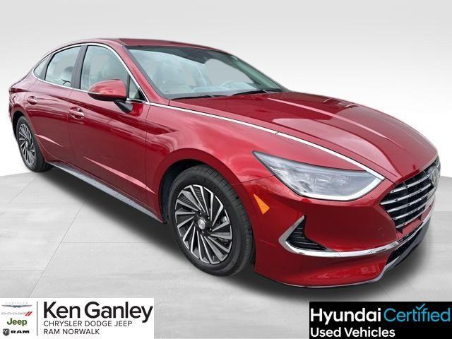 used 2023 Hyundai Sonata Hybrid car, priced at $22,933