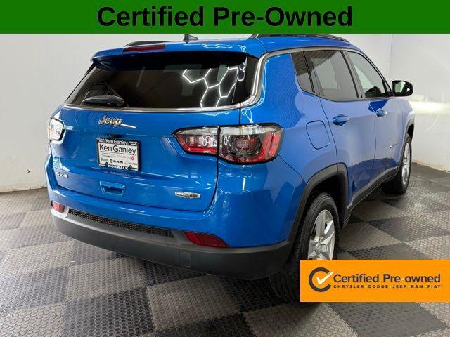 used 2022 Jeep Compass car, priced at $21,788