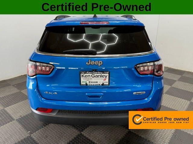 used 2022 Jeep Compass car, priced at $21,788