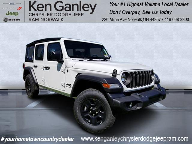 new 2024 Jeep Wrangler car, priced at $37,387