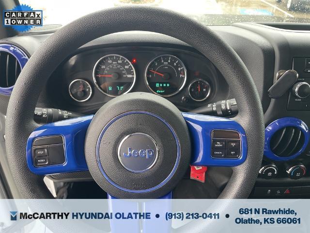 used 2017 Jeep Wrangler car, priced at $20,989