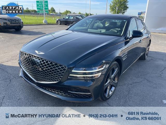 used 2021 Genesis G80 car, priced at $28,999