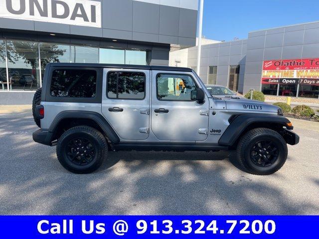 used 2021 Jeep Wrangler Unlimited car, priced at $29,699