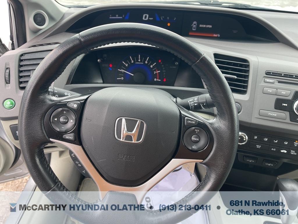 used 2012 Honda Civic car, priced at $12,250