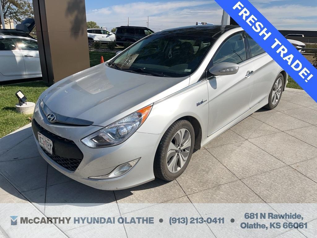 used 2015 Hyundai Sonata Hybrid car, priced at $8,798