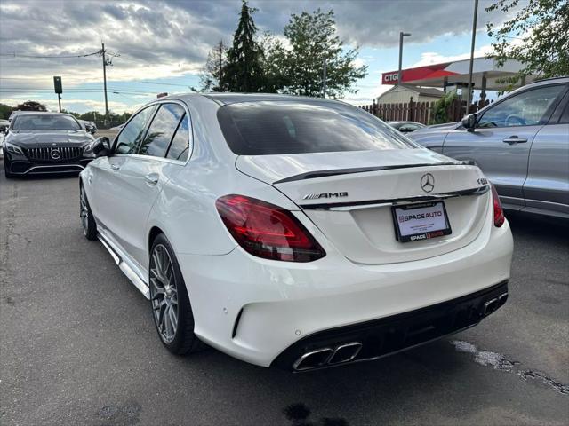 used 2020 Mercedes-Benz AMG C 63 car, priced at $63,600