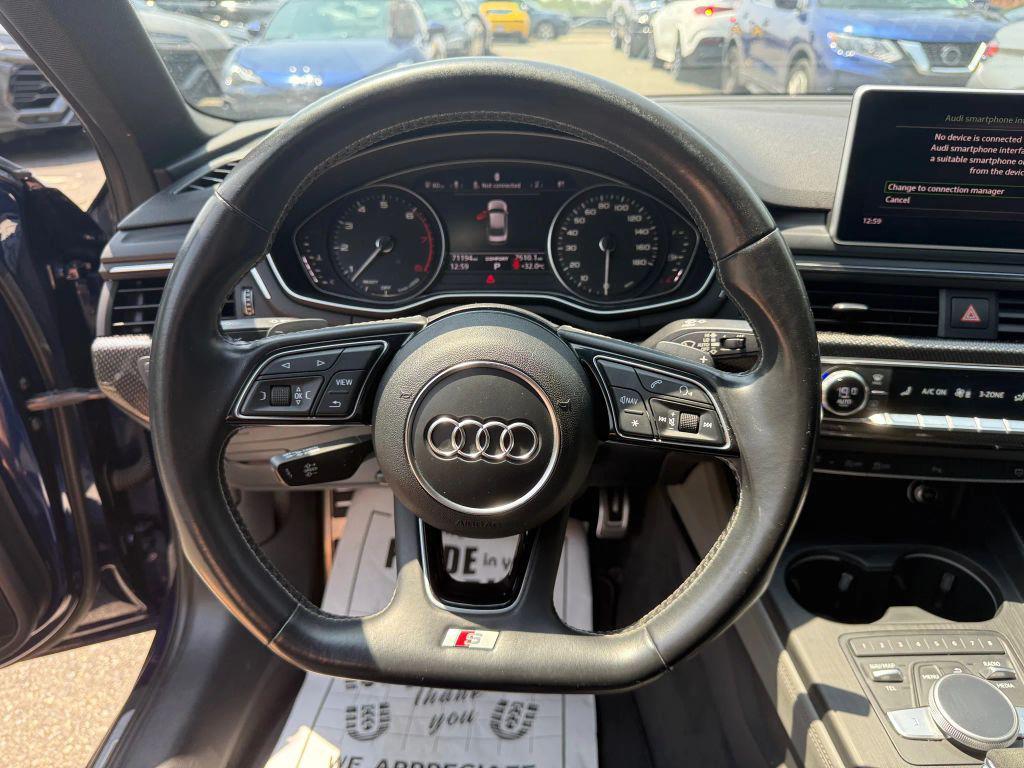 used 2018 Audi S4 car, priced at $25,400