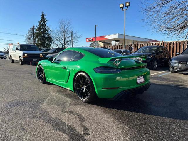 used 2022 Porsche 718 Cayman car, priced at $139,000