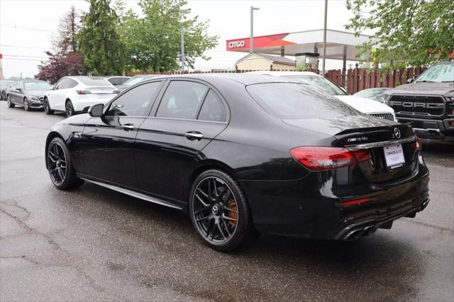 used 2021 Mercedes-Benz AMG E 63 car, priced at $87,800