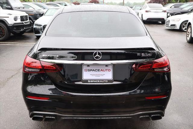 used 2021 Mercedes-Benz AMG E 63 car, priced at $87,800