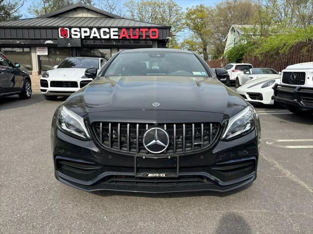 used 2020 Mercedes-Benz AMG C 63 car, priced at $65,500