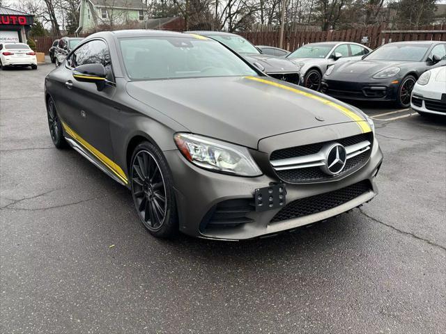 used 2020 Mercedes-Benz AMG C 43 car, priced at $39,500