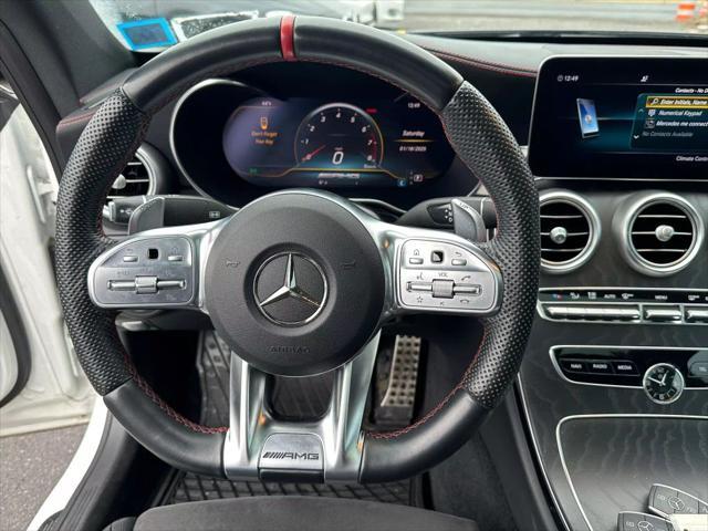 used 2020 Mercedes-Benz AMG C 43 car, priced at $39,500