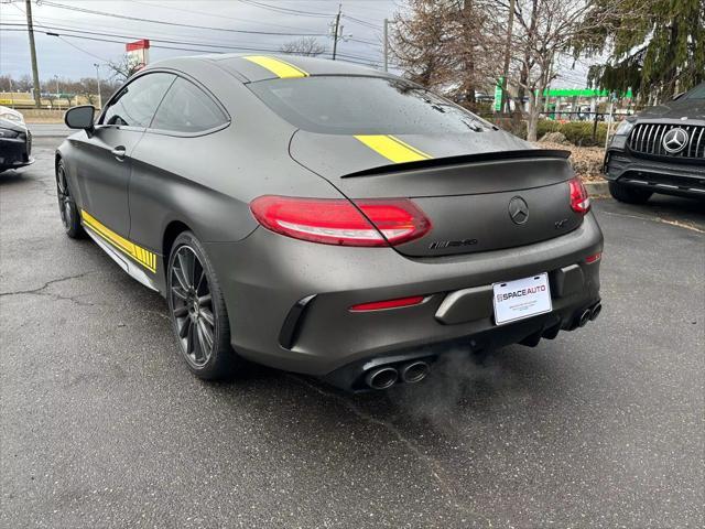 used 2020 Mercedes-Benz AMG C 43 car, priced at $39,500