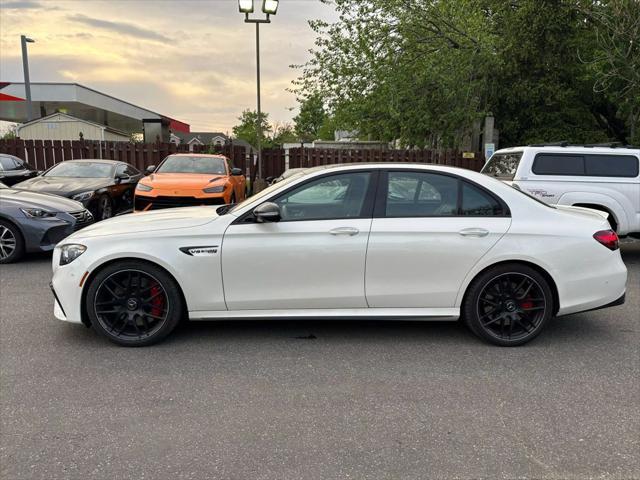 used 2021 Mercedes-Benz AMG E 63 car, priced at $88,800