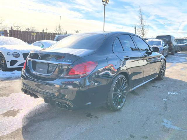 used 2020 Mercedes-Benz AMG C 43 car, priced at $38,500