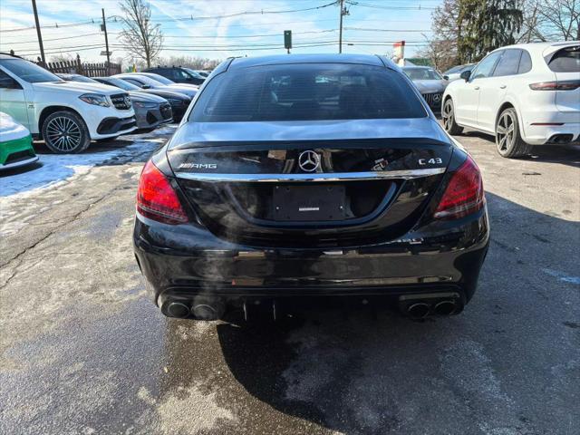 used 2020 Mercedes-Benz AMG C 43 car, priced at $38,500