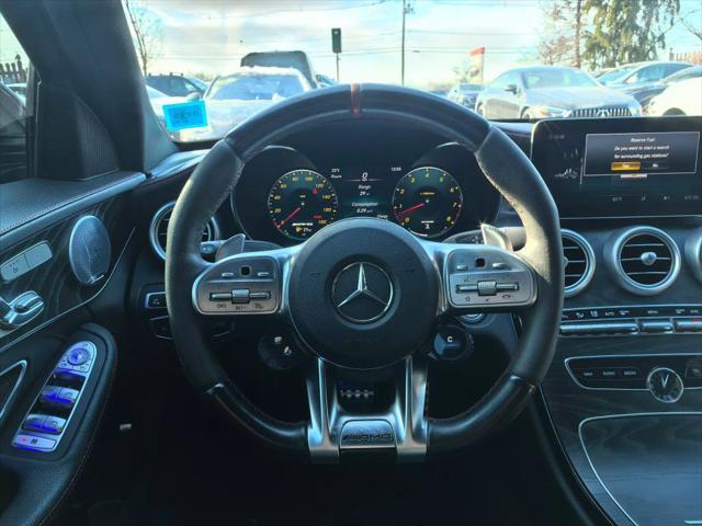 used 2020 Mercedes-Benz AMG C 43 car, priced at $38,500