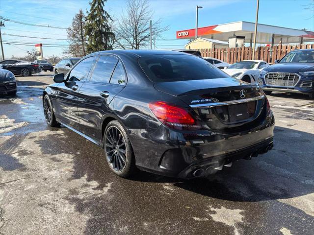 used 2020 Mercedes-Benz AMG C 43 car, priced at $38,500