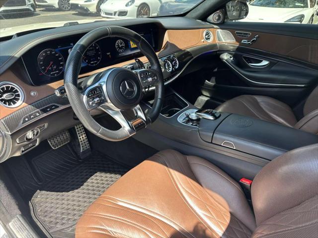 used 2018 Mercedes-Benz AMG S 63 car, priced at $53,300