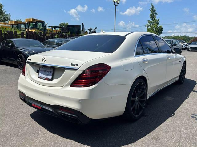 used 2018 Mercedes-Benz AMG S 63 car, priced at $53,300