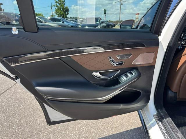 used 2018 Mercedes-Benz AMG S 63 car, priced at $53,300
