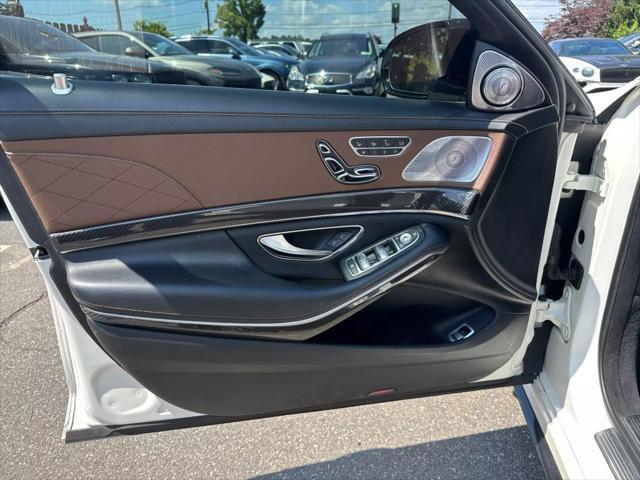 used 2018 Mercedes-Benz AMG S 63 car, priced at $53,300