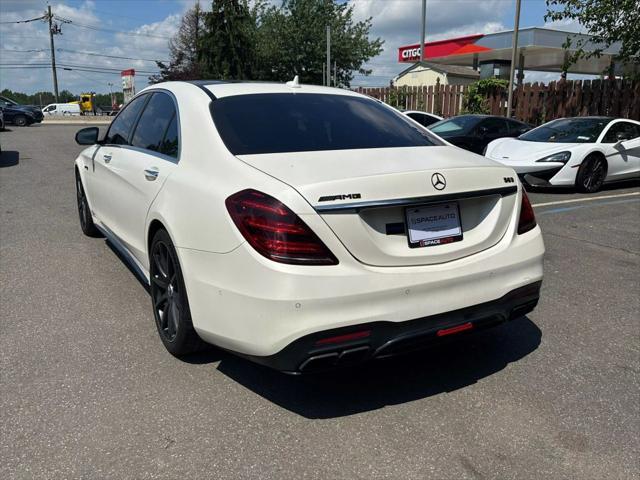 used 2018 Mercedes-Benz AMG S 63 car, priced at $53,300