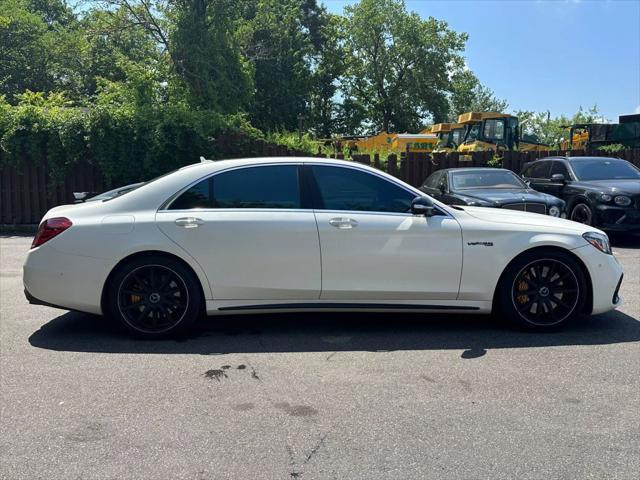 used 2018 Mercedes-Benz AMG S 63 car, priced at $53,300
