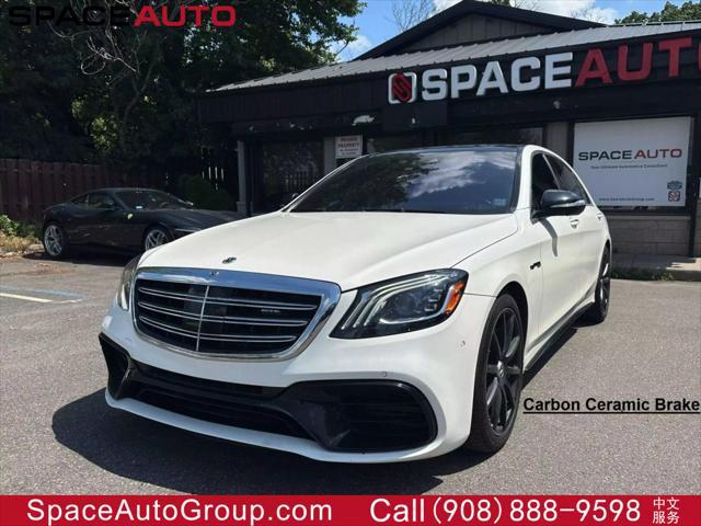 used 2018 Mercedes-Benz AMG S 63 car, priced at $53,300